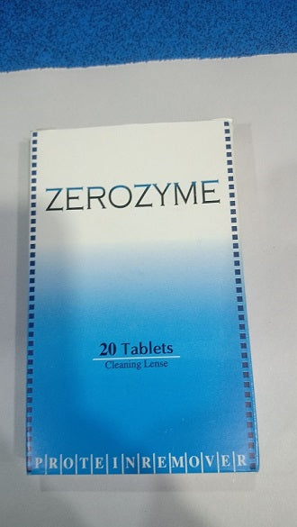 Zero Zyme (lens washing tablet) 1 pair