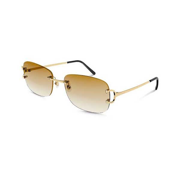 Cartier Rimless Latto Rapper Cartier Rimless Brown – Thelenscorner